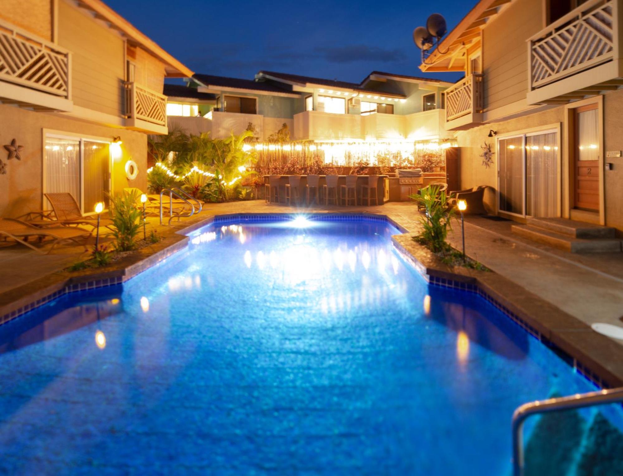 Lotus Suite, 1 Bedroom, Sleeps 4, Pool & Bbq, Pre-Renovation Summer Sale Kihei Luaran gambar